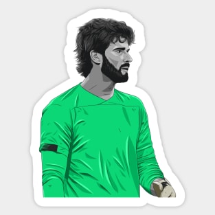 Alisson Becker LFC Sticker